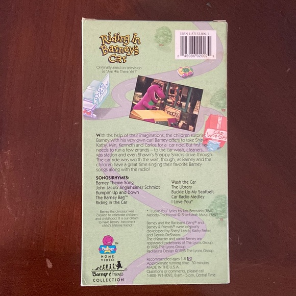 Barney set of 3 VHS tapes Fun & Educational videos - Picture 5 of 6